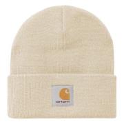 Carhartt Wip Kort Klocka Ull Mössa Beige, Unisex