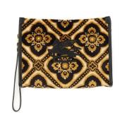 Etro Paisley Blend Clutch Multicolor, Dam