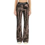 Palm Angels Flare Fit Vidbyxor Multicolor, Dam