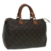 Louis Vuitton Vintage Pre-owned Canvas louis-vuitton-vskor Brown, Dam