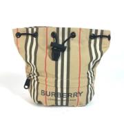 Burberry Vintage Pre-owned Nylon handvskor Beige, Dam