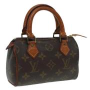 Louis Vuitton Vintage Pre-owned Canvas louis-vuitton-vskor Brown, Dam