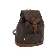 Louis Vuitton Vintage Pre-owned Canvas ryggsckar Brown, Dam