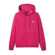 Jott Dragkedja Hoodie Oaxaca - Roses Stil Pink, Dam