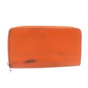 Louis Vuitton Vintage Pre-owned Laeder plnbcker Orange, Dam