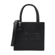 Tous Svart Syntetisk Dam Crossbody Väska Black, Dam