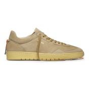 Barracuda Velour Sportiga Sneakers Sand Beige, Herr