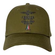 Aeronautica Militare Mörkgrön Baseballkeps med Tricolor Pilarlogotyp G...