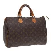 Louis Vuitton Vintage Pre-owned Canvas louis-vuitton-vskor Brown, Dam