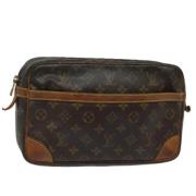 Louis Vuitton Vintage Pre-owned Canvas kuvertvskor Brown, Dam