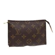 Louis Vuitton Vintage Pre-owned Canvas necessrer Brown, Dam