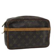 Louis Vuitton Vintage Pre-owned Canvas kuvertvskor Brown, Dam