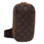 Louis Vuitton Vintage Pre-owned Canvas louis-vuitton-vskor Brown, Dam