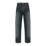 Misbhv Monogram Jeans Blue, Herr