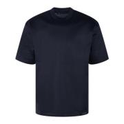 Low Brand Bomull Jersey Basic T-shirt Fw24 Blue, Herr