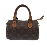 Louis Vuitton Vintage Pre-owned Canvas louis-vuitton-vskor Brown, Dam