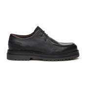 Nerogiardini Svarta platta skor Paraboot stil Black, Herr