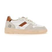 D.a.t.e. Vita Herr Sneakers White, Herr