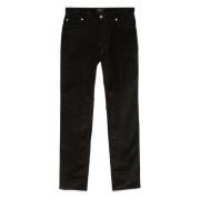 Brioni Italienska bomulls elastan jeans Brown, Herr