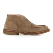 Astorflex Taupe Mocka Chukka Boots Handgjorda Ideal Beige, Herr