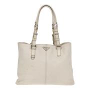 Prada Vintage Pre-owned Laeder prada-vskor White, Dam