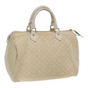 Louis Vuitton Vintage Pre-owned Canvas louis-vuitton-vskor Beige, Dam