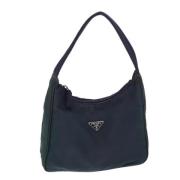 Prada Vintage Pre-owned Nylon prada-vskor Green, Dam