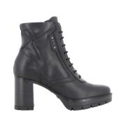 Nerogiardini Dam Ankelboots med Klack Black, Dam