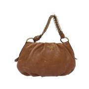 Prada Vintage Pre-owned Laeder prada-vskor Brown, Dam