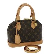 Louis Vuitton Vintage Pre-owned Canvas louis-vuitton-vskor Brown, Dam