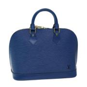 Louis Vuitton Vintage Pre-owned Laeder louis-vuitton-vskor Blue, Dam