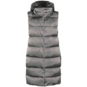 Herno Mörkgrå Puffer Vest Gray, Dam