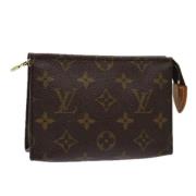 Louis Vuitton Vintage Pre-owned Canvas necessrer Brown, Dam