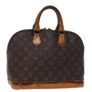 Louis Vuitton Vintage Pre-owned Canvas louis-vuitton-vskor Brown, Dam