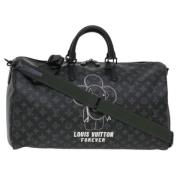 Louis Vuitton Vintage Pre-owned Canvas louis-vuitton-vskor Black, Dam