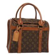 Louis Vuitton Vintage Pre-owned Canvas louis-vuitton-vskor Brown, Dam