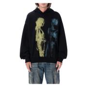 Misbhv Svart Stickat Hoodie Aw24 Black, Herr