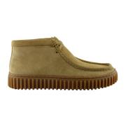 Clarks Mockasandal Beige, Herr