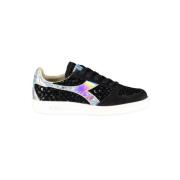 Diadora Eleganta Sneakers med Kontrastsula Black, Dam