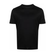 Emporio Armani Lyocell Bomull T-shirt Black, Herr