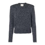 Isabel Marant Mysig Kalo Sweater Gray, Dam