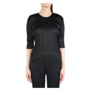 Issey Miyake Casual Bomullsskjorta för Män Black, Dam