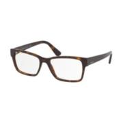 Prada Modern Retro Vista Solglasögon Brown, Unisex