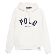 Ralph Lauren 'Polo' hoodie White, Herr