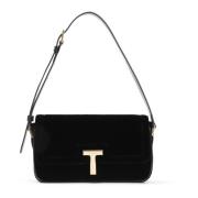 Tom Ford Svart Axelväska Black, Dam