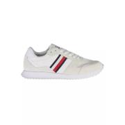 Tommy Hilfiger Vit Polyester Sneaker White, Herr