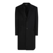 Dolce & Gabbana Klassisk Svart Ullblazer Black, Herr