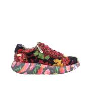 Laura Vita Röda Sneakers för Kvinnor Multicolor, Dam