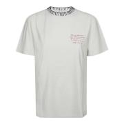 Golden Goose Vanlig Tryck T-shirt White, Dam