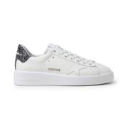 Golden Goose Glitter Heel White Sneakers White, Dam